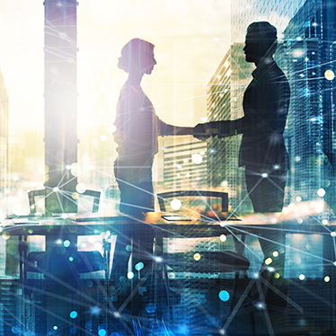 Business People Shaking Hands